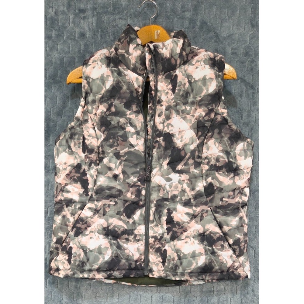 DSG Women's XXL Pink Camo Puffy Vest